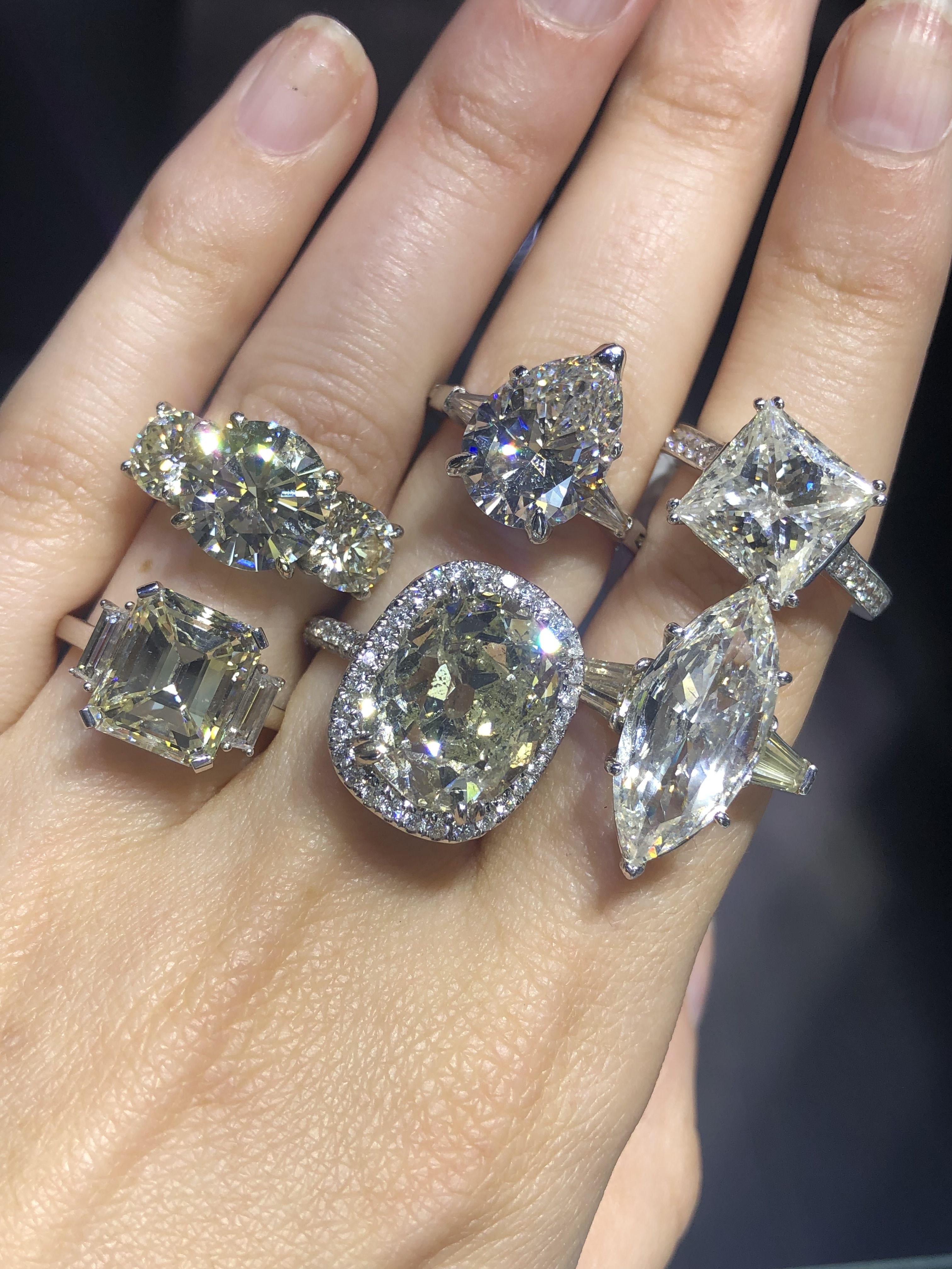 BIG ENGAGEMENT RING SETTINGS FOR 3, 4 & 5 CARAT DIAMONDS